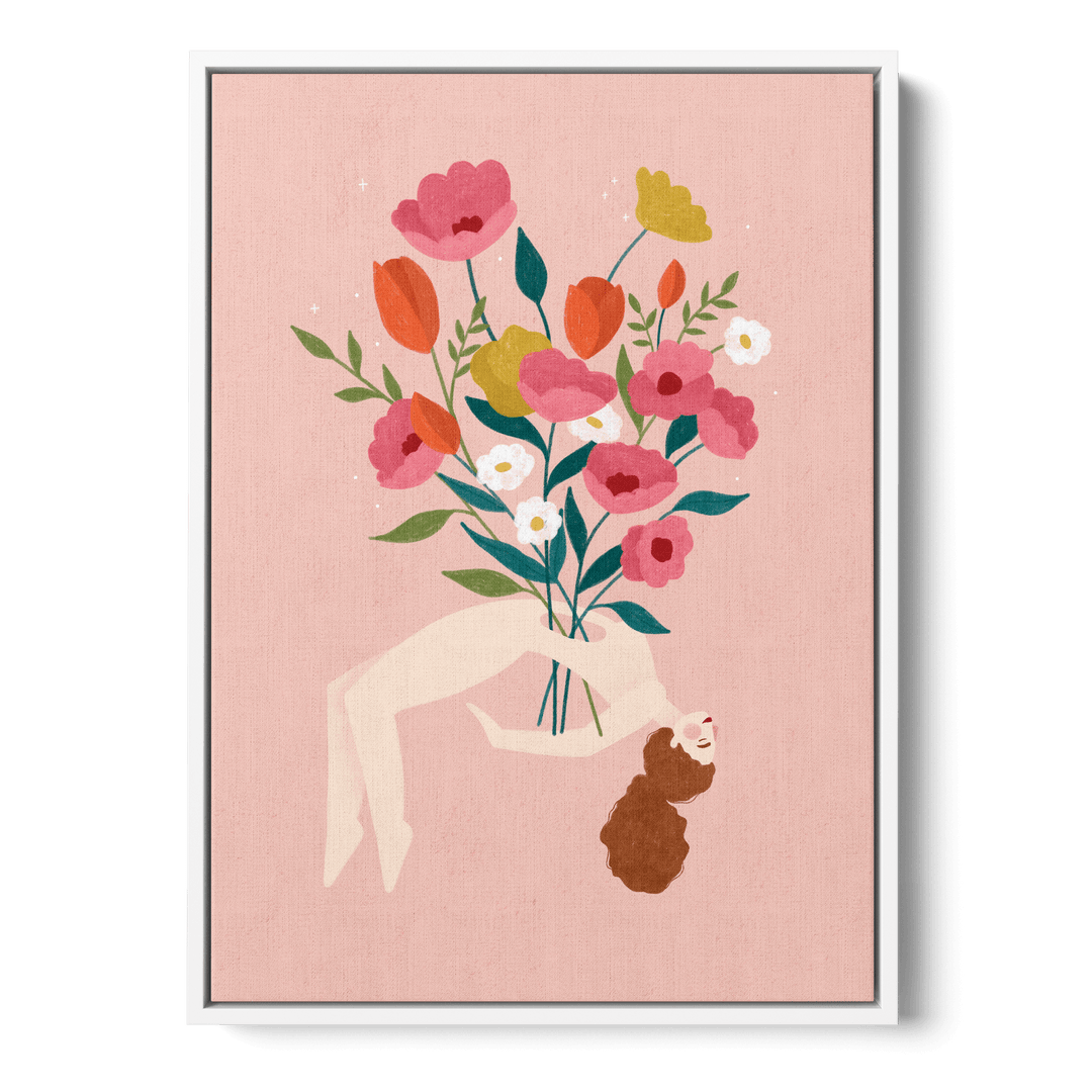 I Am A Flower Canvas