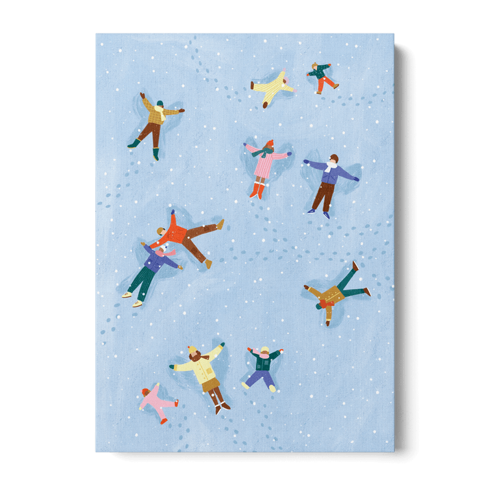 Snow Angels Canvas