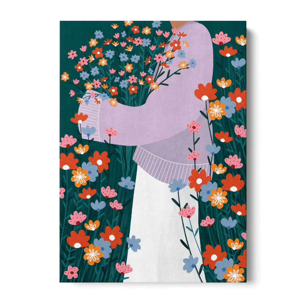 Wildflower Garden Canvas
