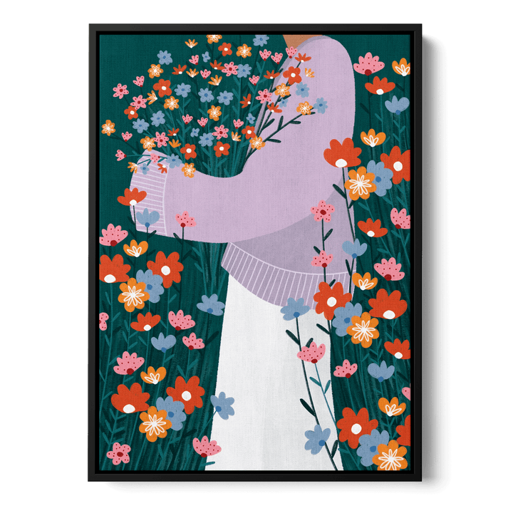 Wildflower Garden Canvas