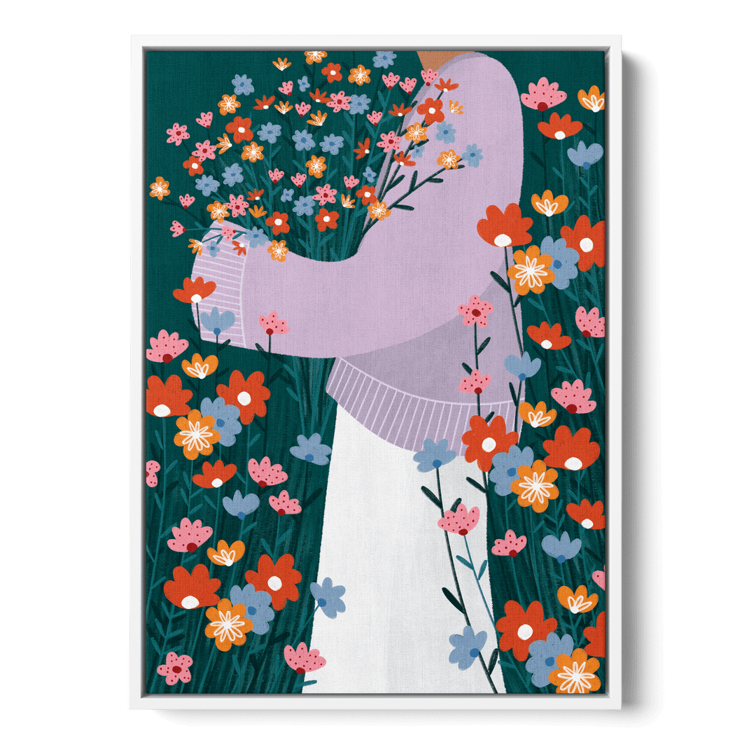 Wildflower Garden Canvas
