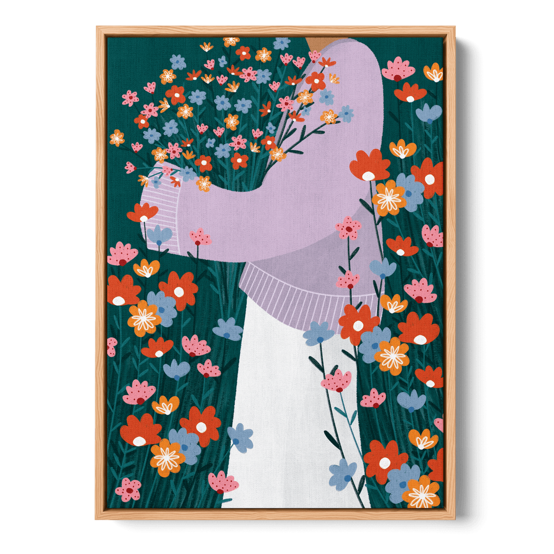 Wildflower Garden Canvas