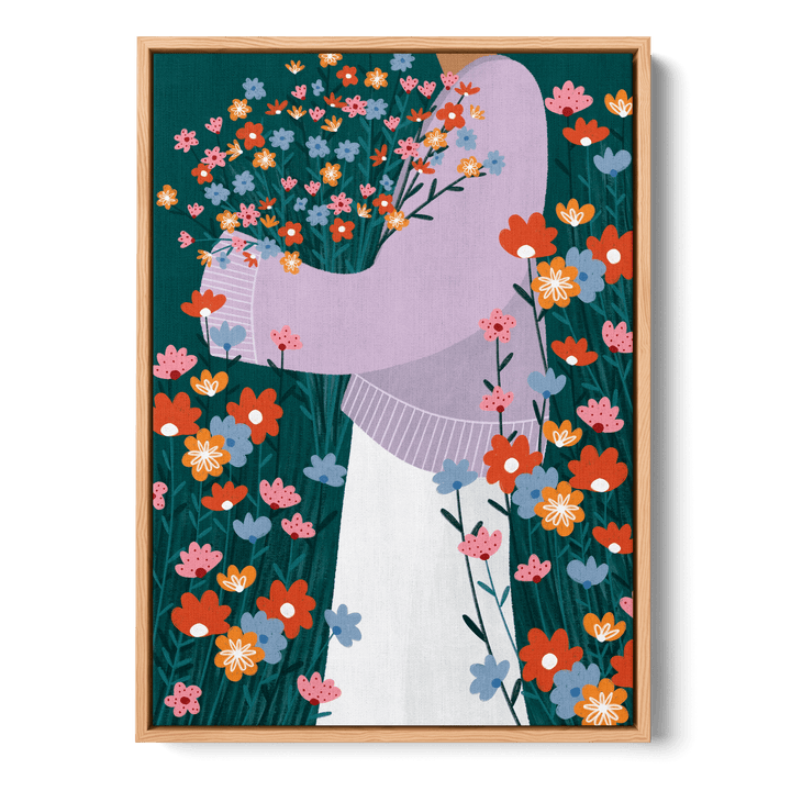 Wildflower Garden Canvas