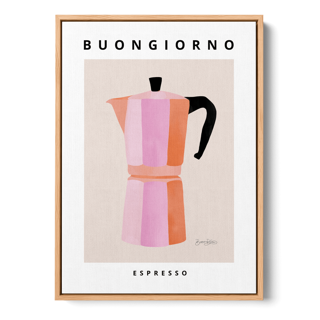 Buongiorno Espresso Canvas
