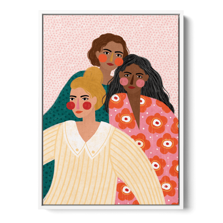 Girl Friends Canvas