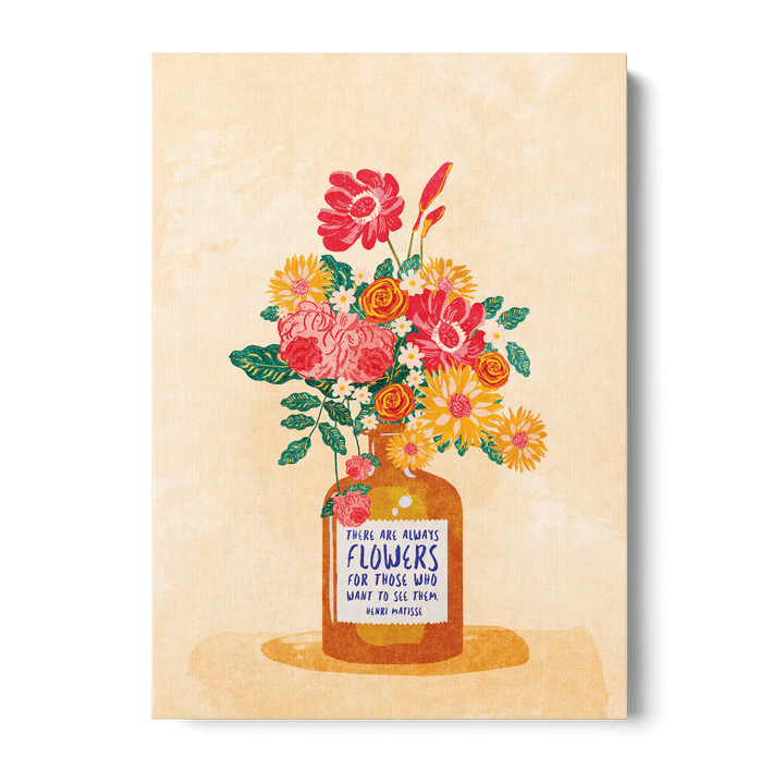 Always Flowers Canvas