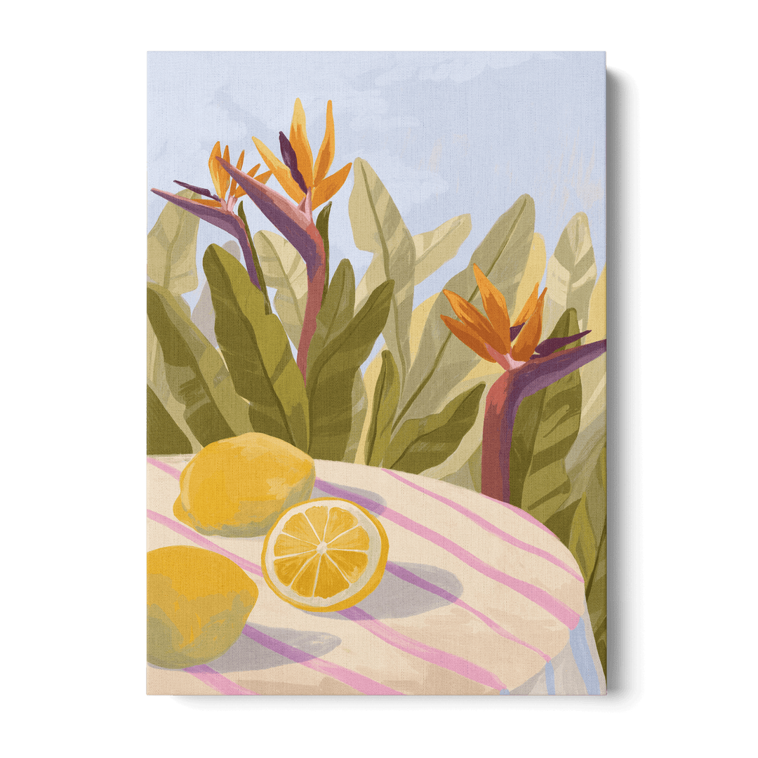 Lemon Twist Canvas