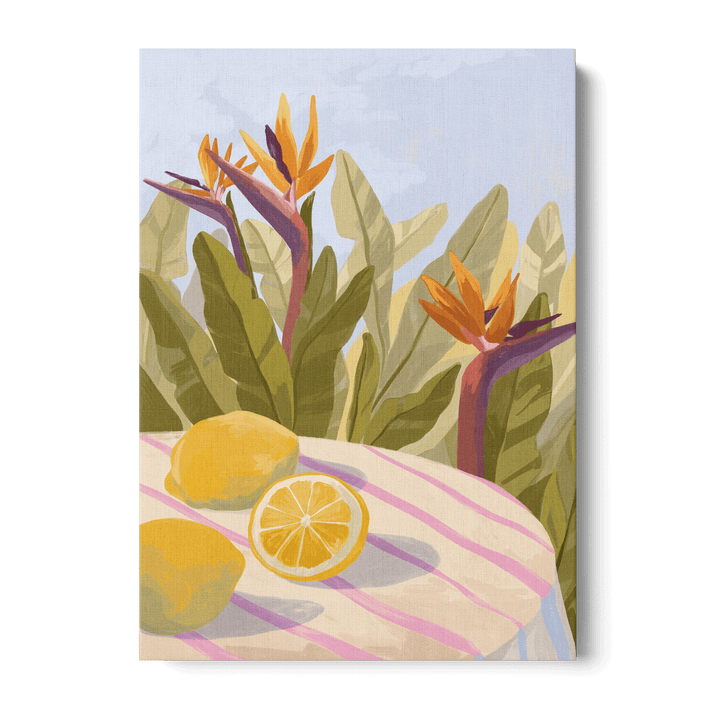Lemon Twist Canvas