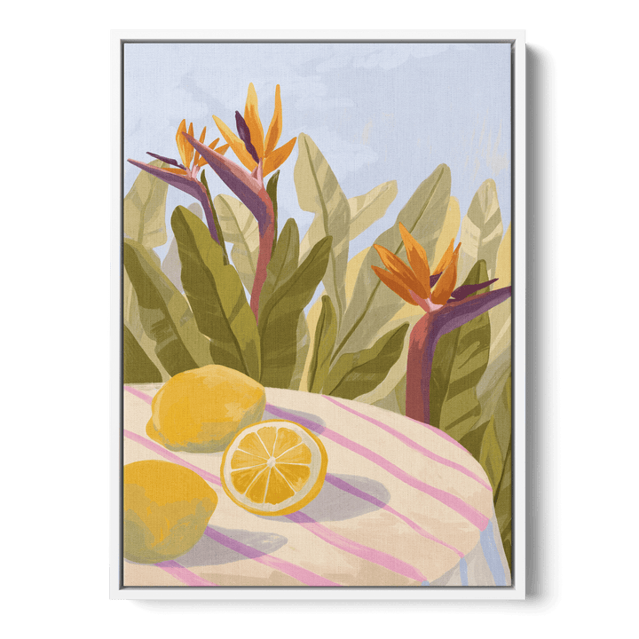 Lemon Twist Canvas