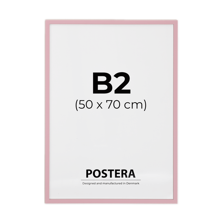 Cadre rose poudré - B2