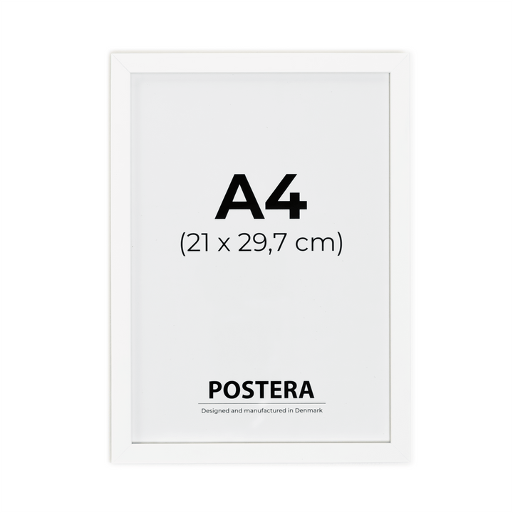 White frame - A4