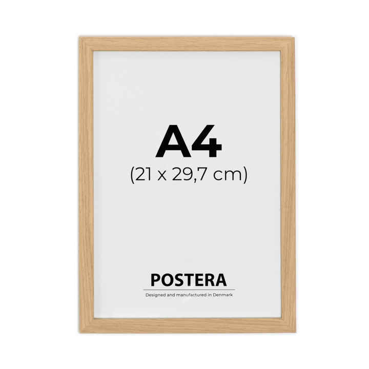 Light oak frame - A4
