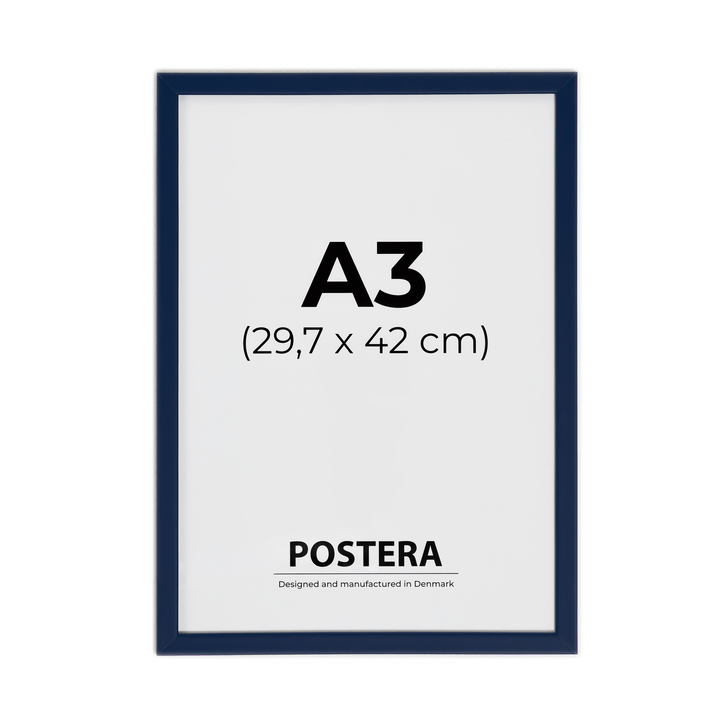 Dark blue frame - A3