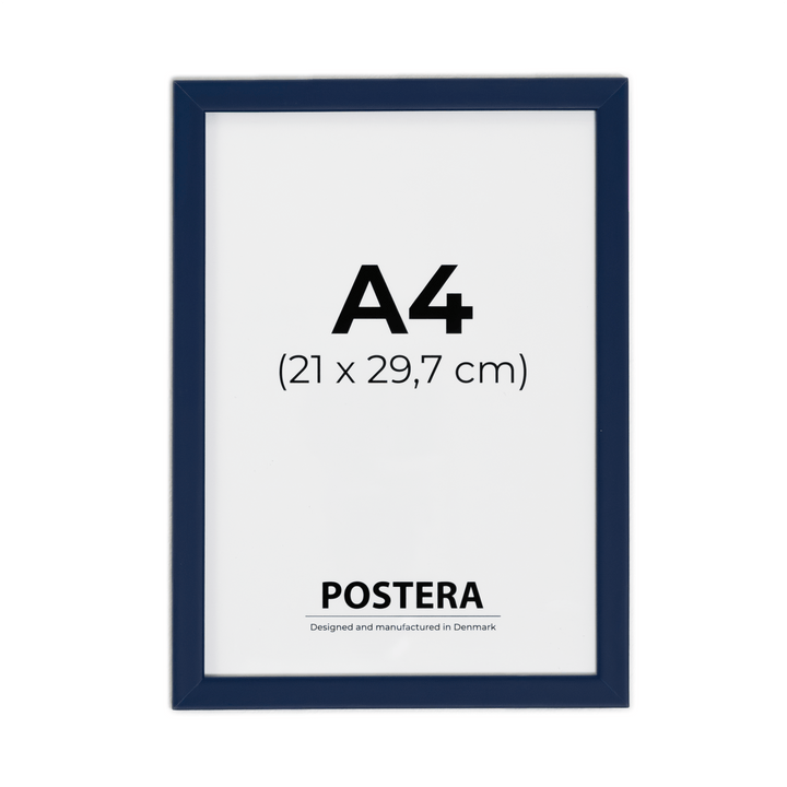 Dark blue frame - A4