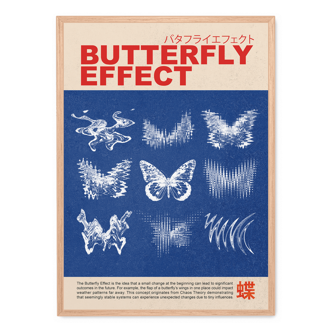 銅版画大作品　Butterfly　effect Butterfly Effect poster | Postera.art