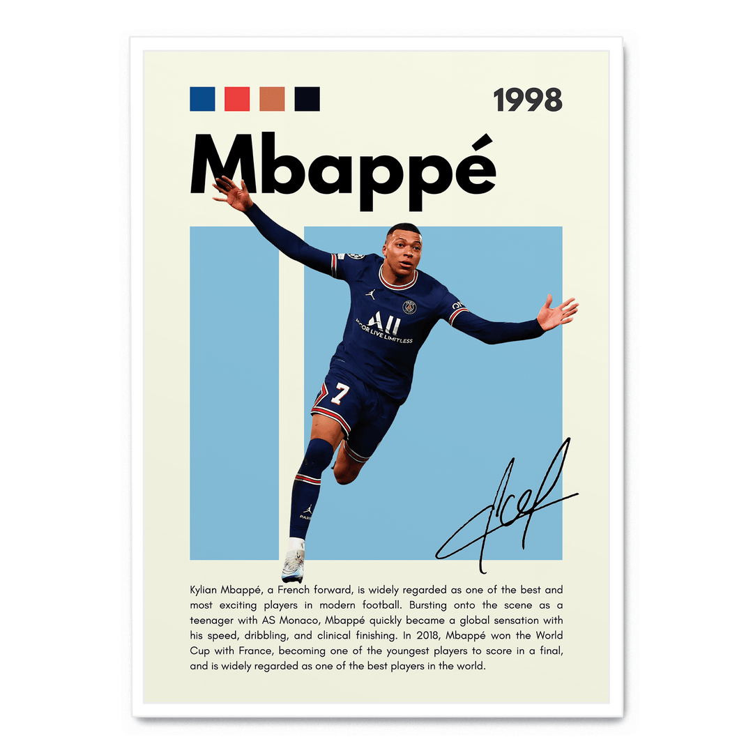 Kylian Mbappé Football Icons