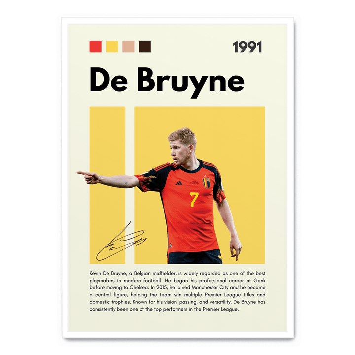 Kevin De Bruyne Football Icons