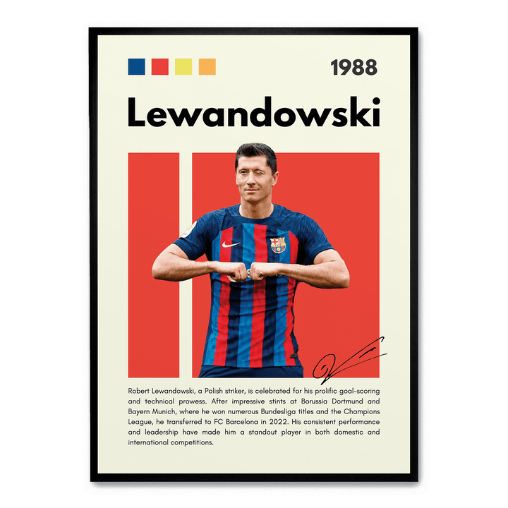 Robert Lewandowski Football Icons