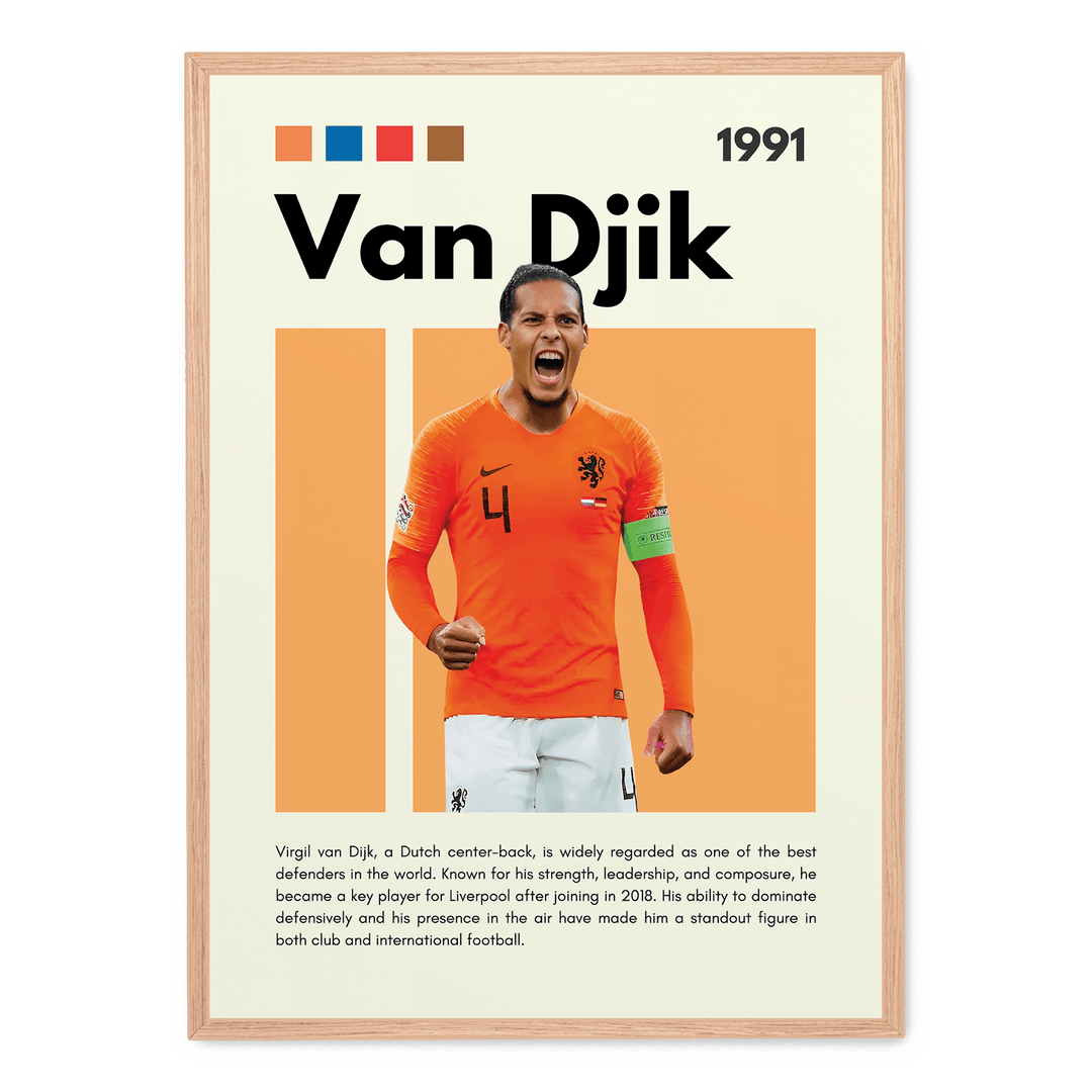Virgil Van Dijk Football Icons
