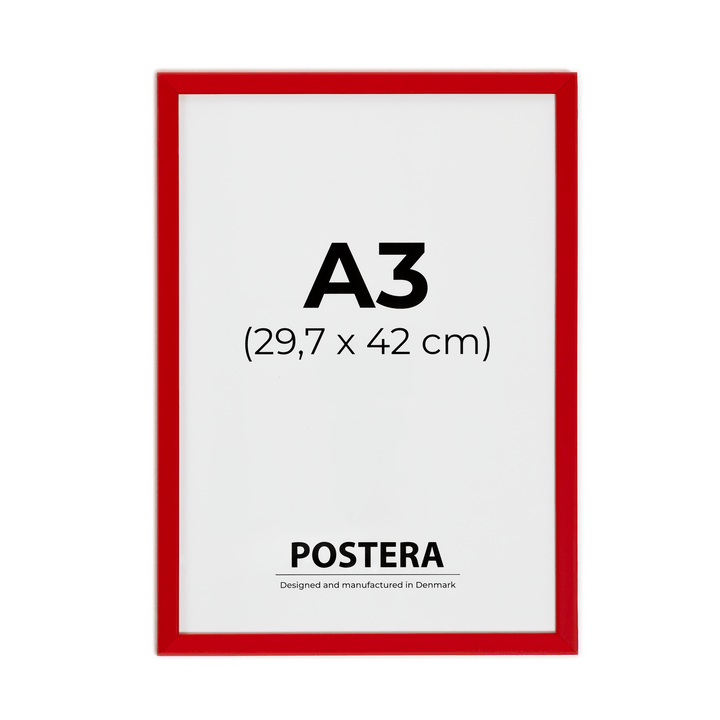 Roter Rahmen - A3