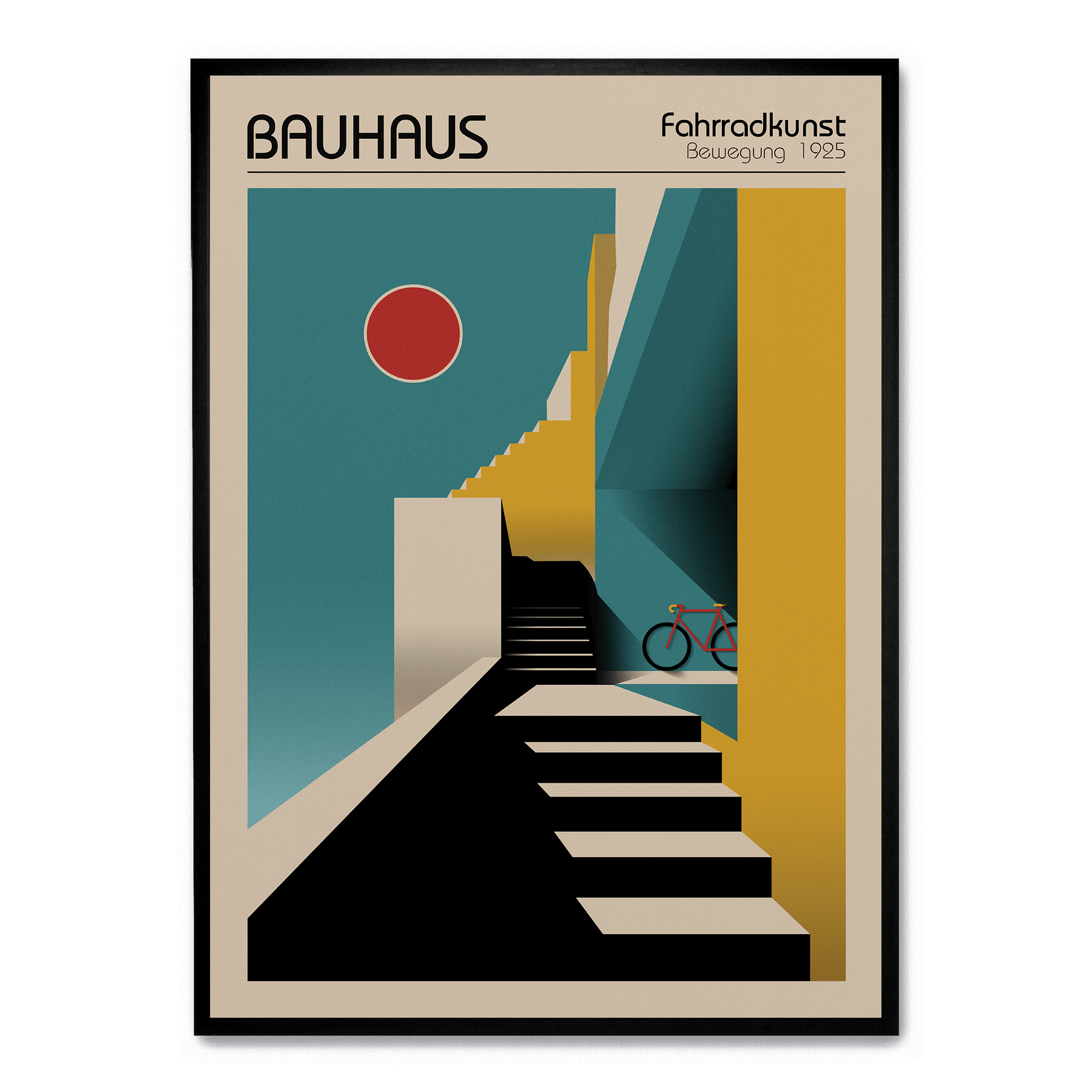 bauhaus fahrrad kaufen Bauhaus Fahrradkunst – POSTERA