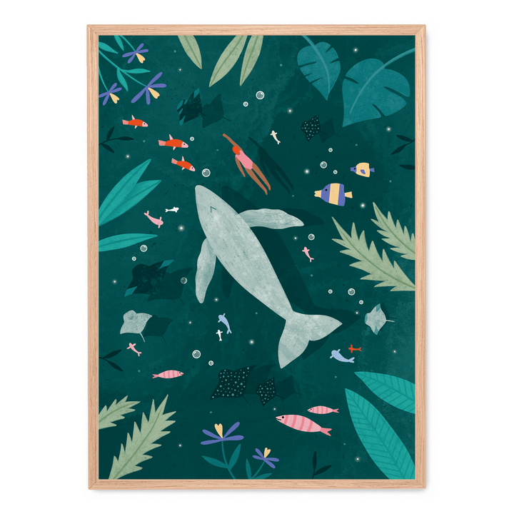 Swimming With A Whale