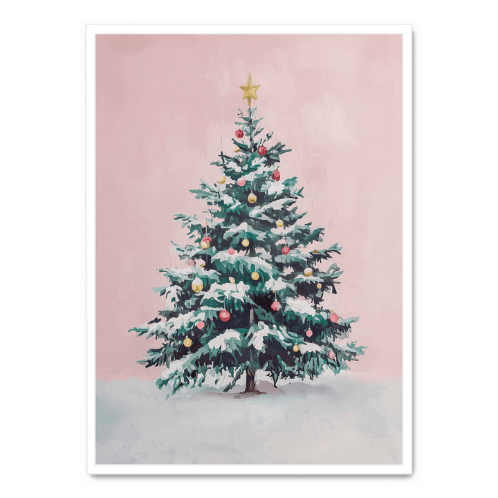 Snow Covered Christmas Tree