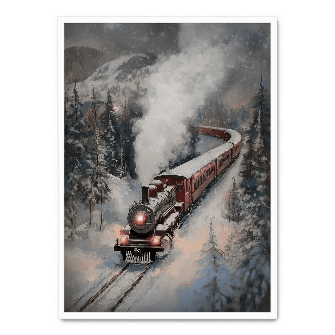 Snowfall Steam Train