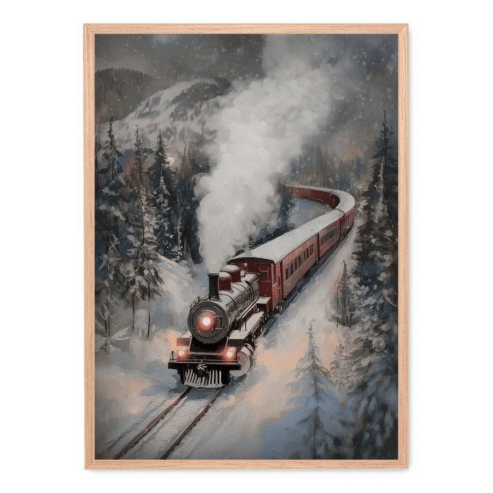 Snowfall Steam Train
