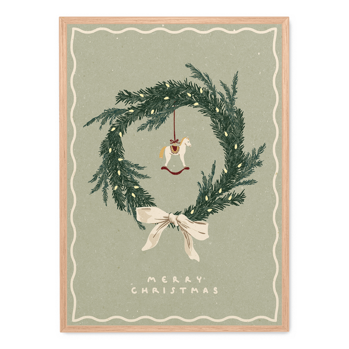 Horse Christmas Wreath