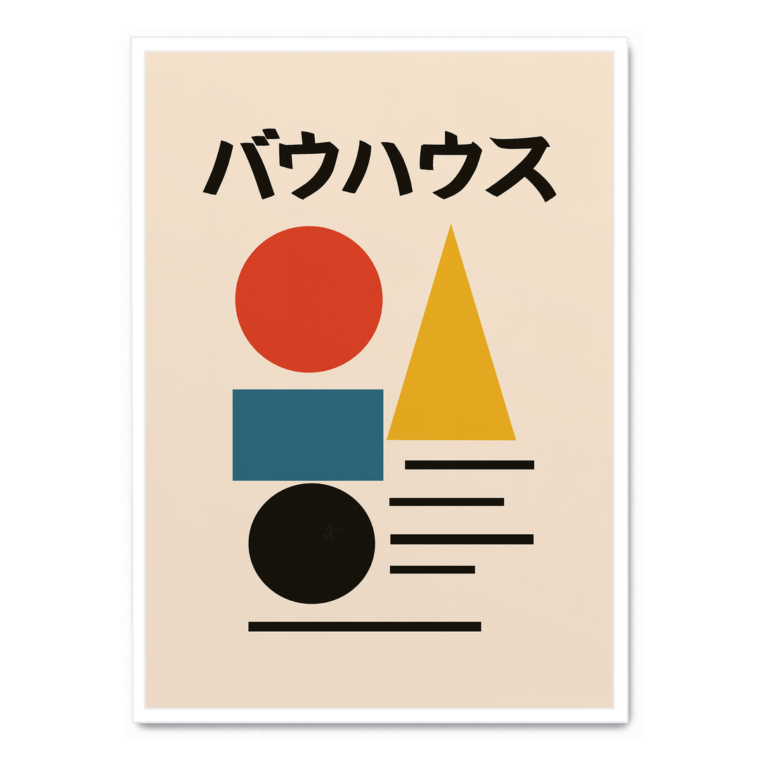 Bauhaus Minimalist Japan