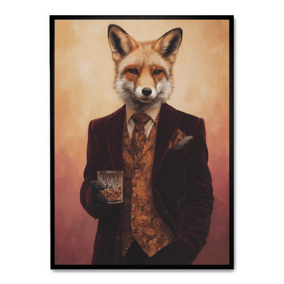 Fox In Velvet Suit