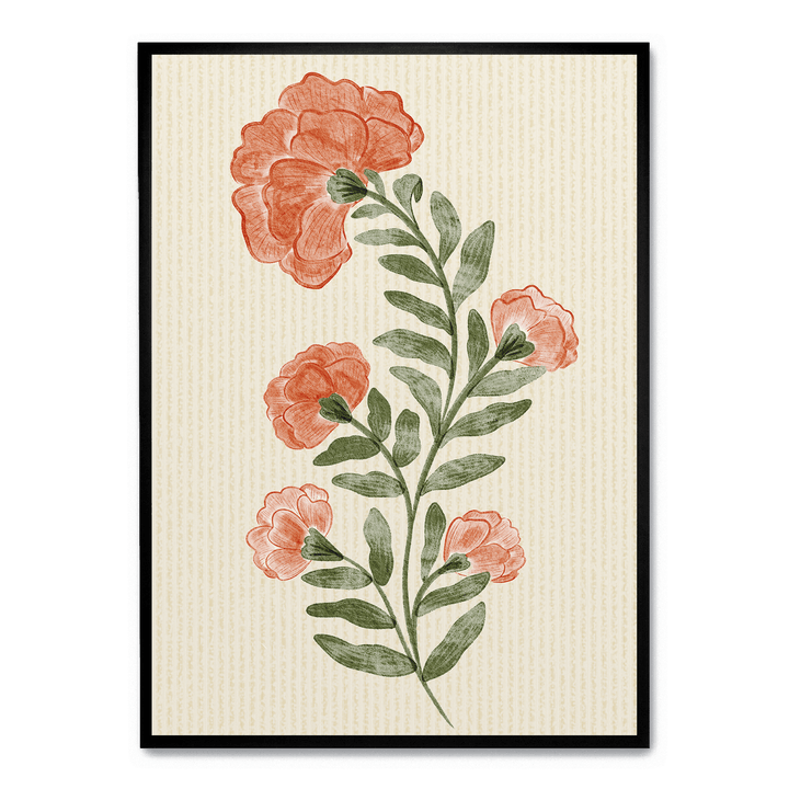 Soft Orange Botanical