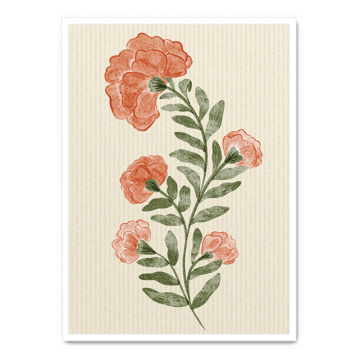 Soft Orange Botanical