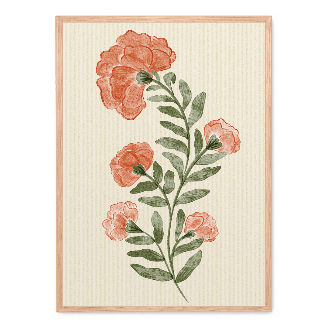 Soft Orange Botanical