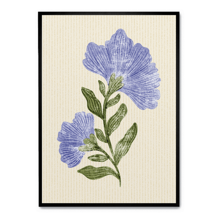 Soft Periwinkle Botanical