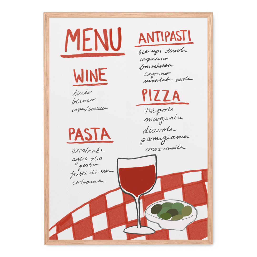 Italian Menu