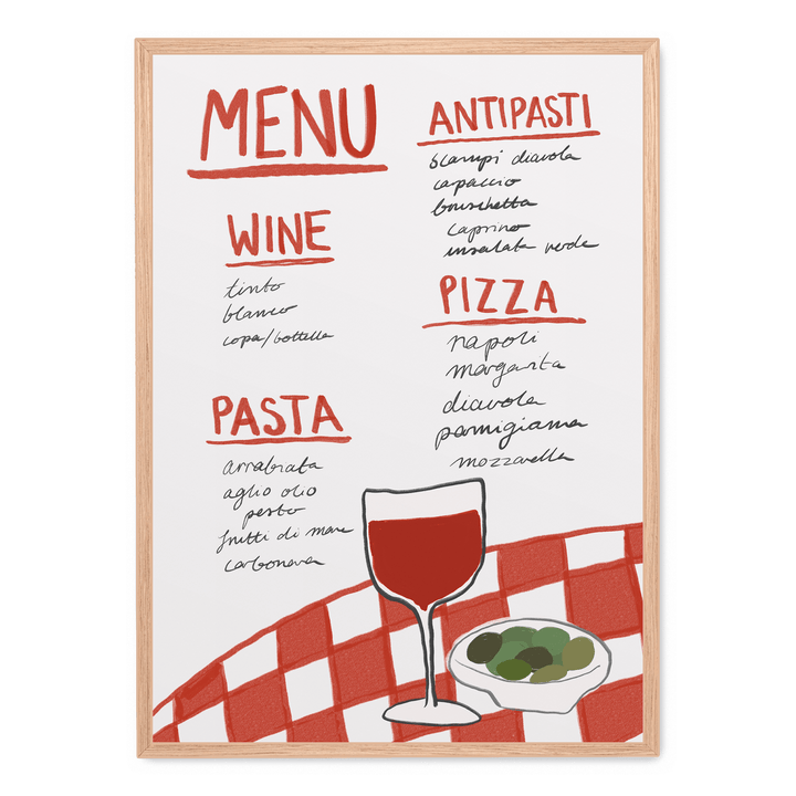 Italian Menu