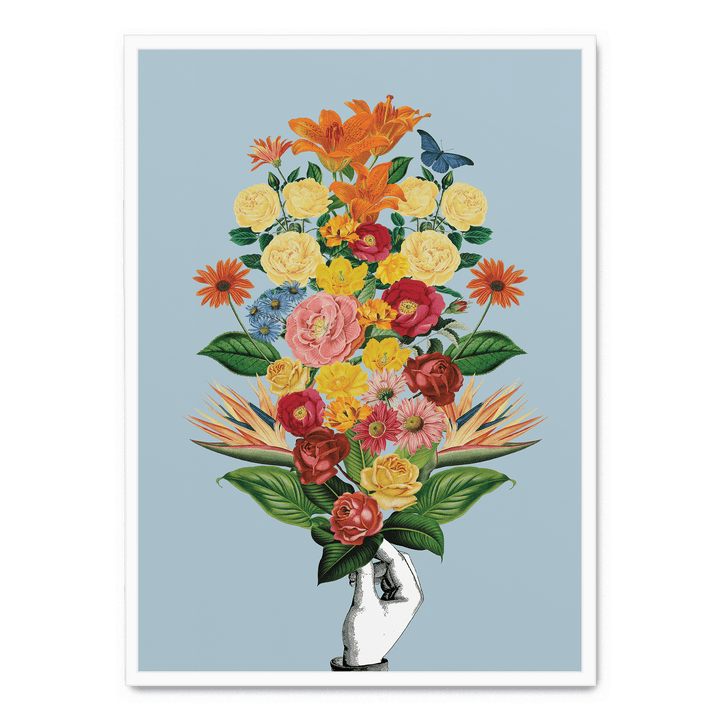 Botanical Blue Bouquet