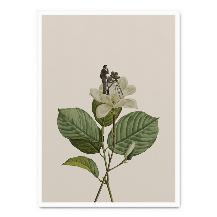 Botanical Vintage Cameraman