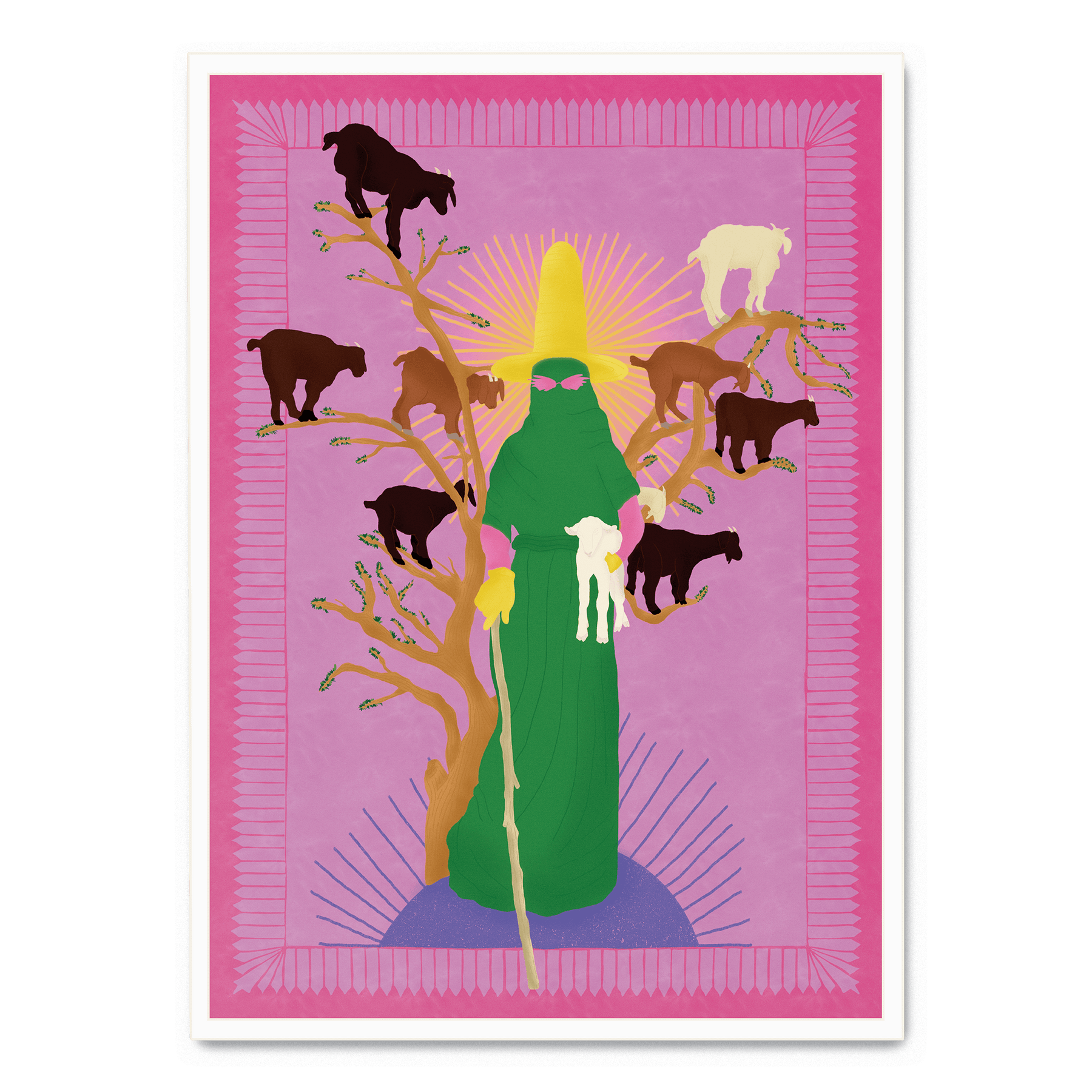 Holy Woman Herder poster Postera.art