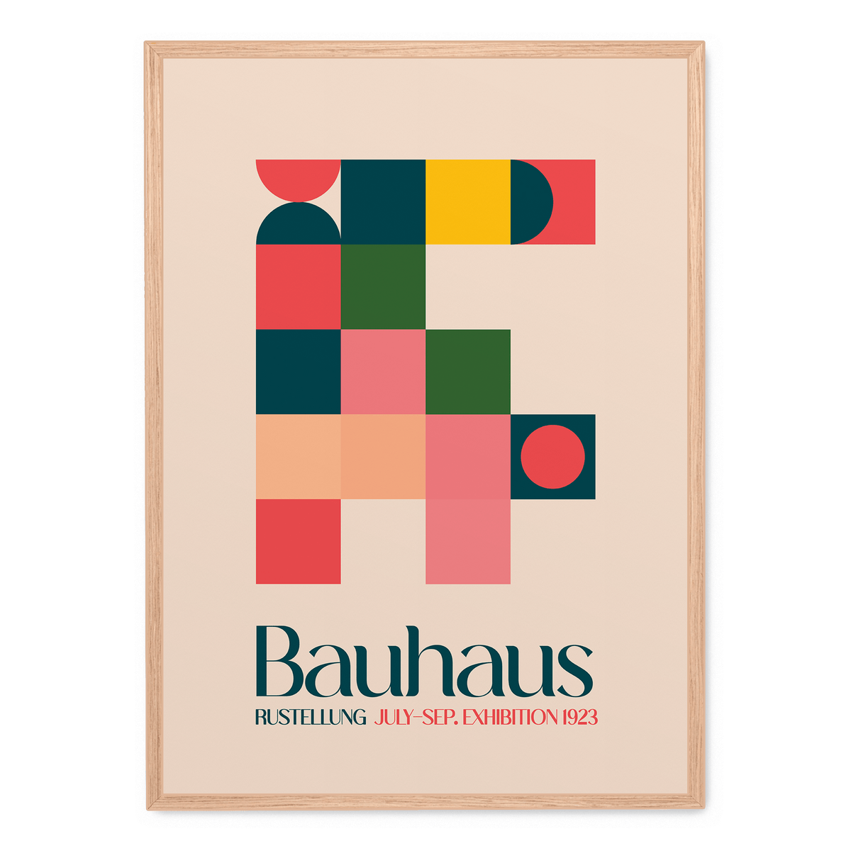 Bauhaus Kutular poster | Postera.art