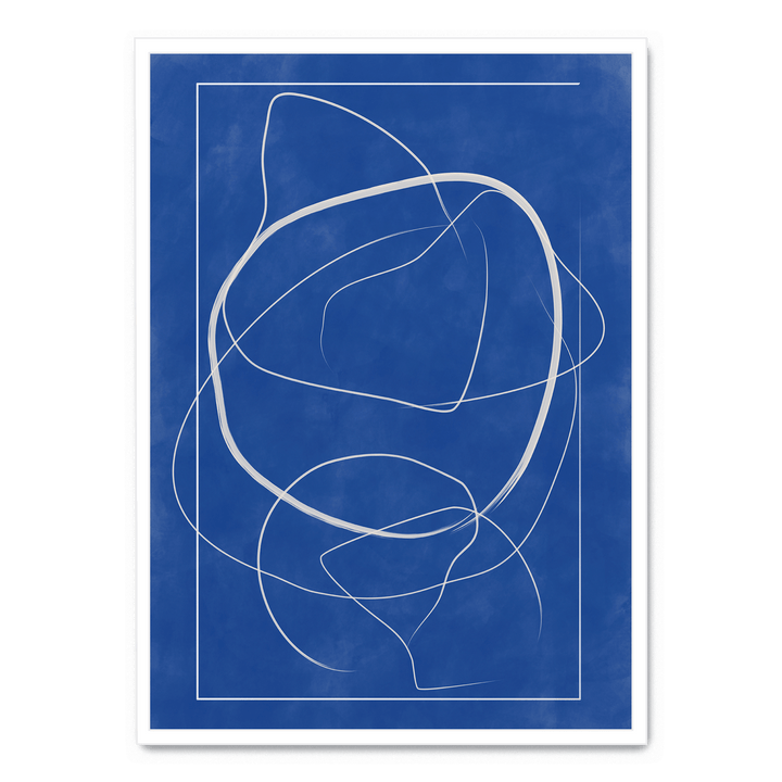 Blue Line Art