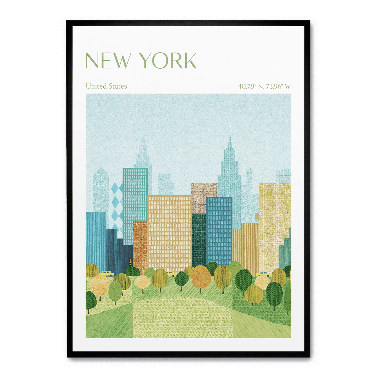 New York Central Park poster Postera.art