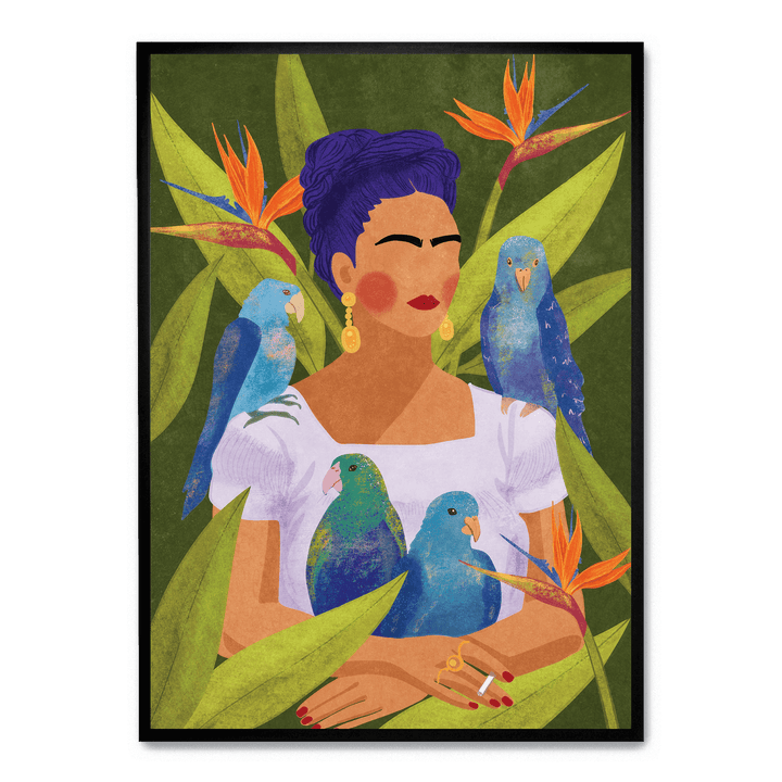 Frida And Birds