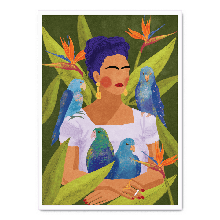 Frida And Birds
