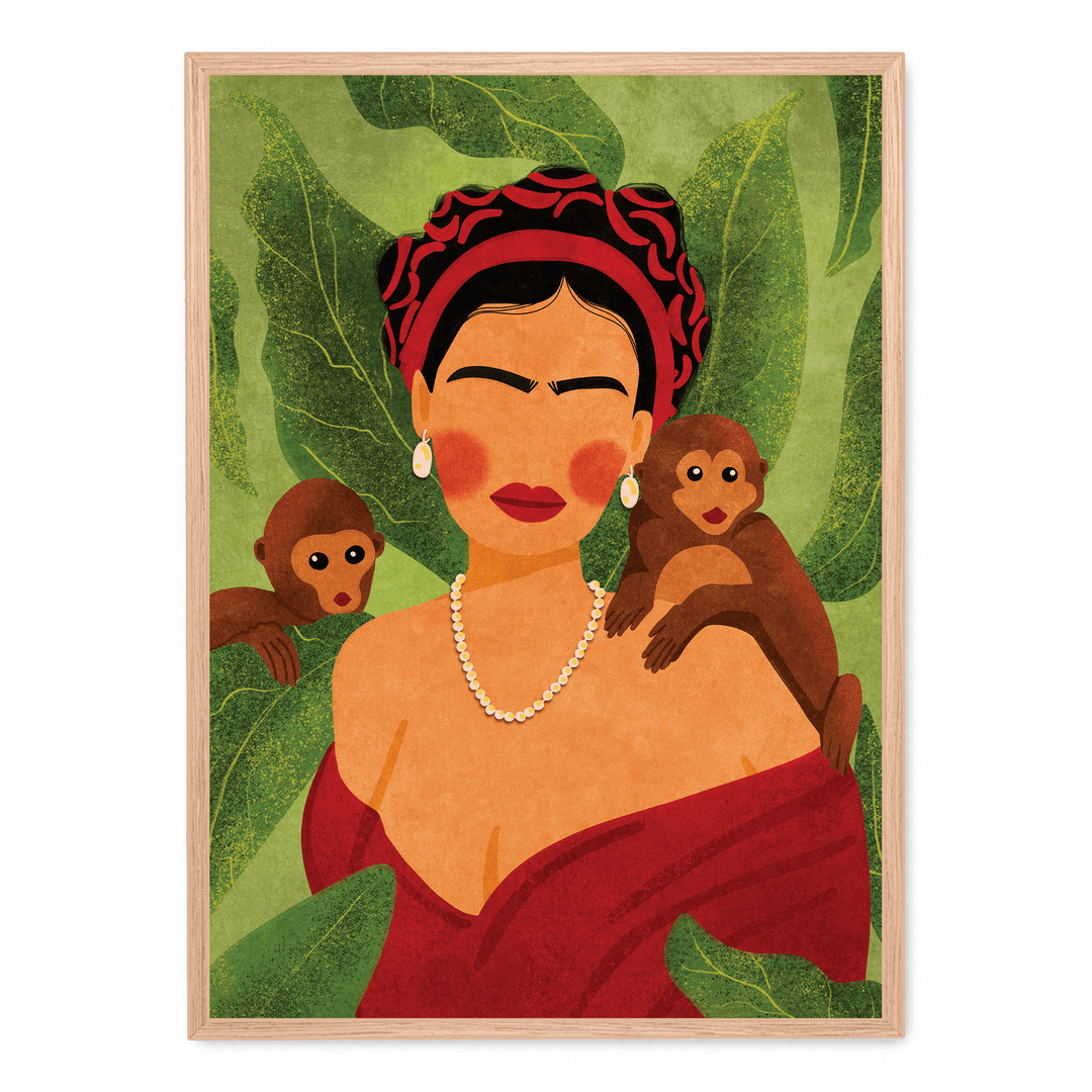 Frida And Monkeys
