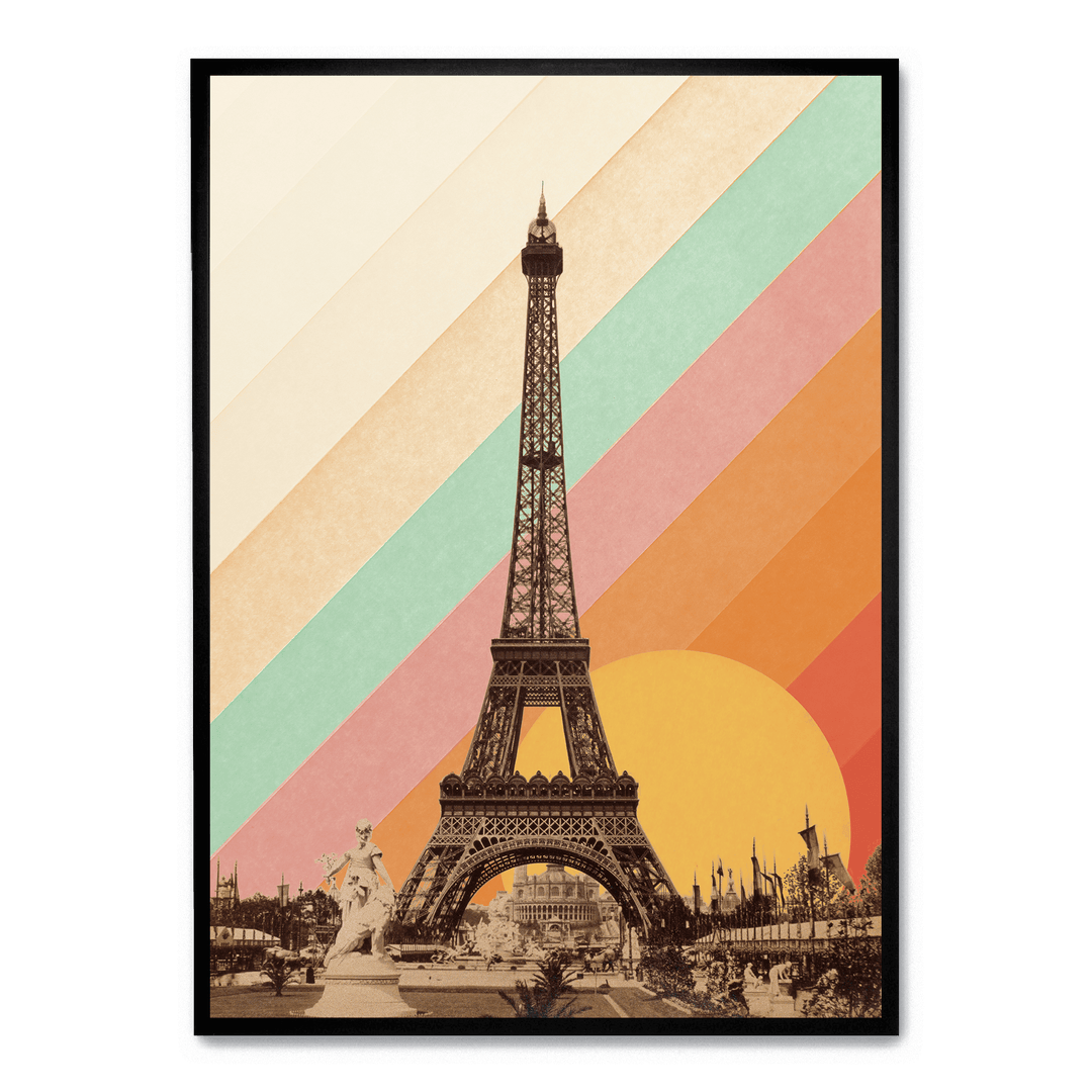 Eiffel Tower Rainbow