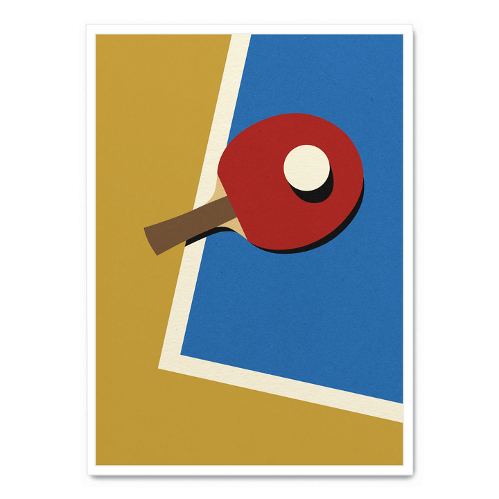 Table Tennis Team Red