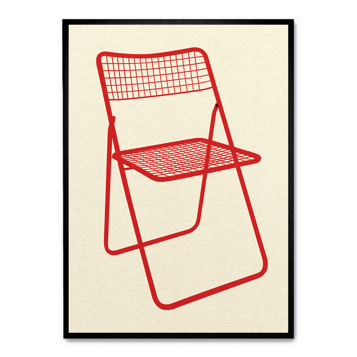 Ted Net Chair Red